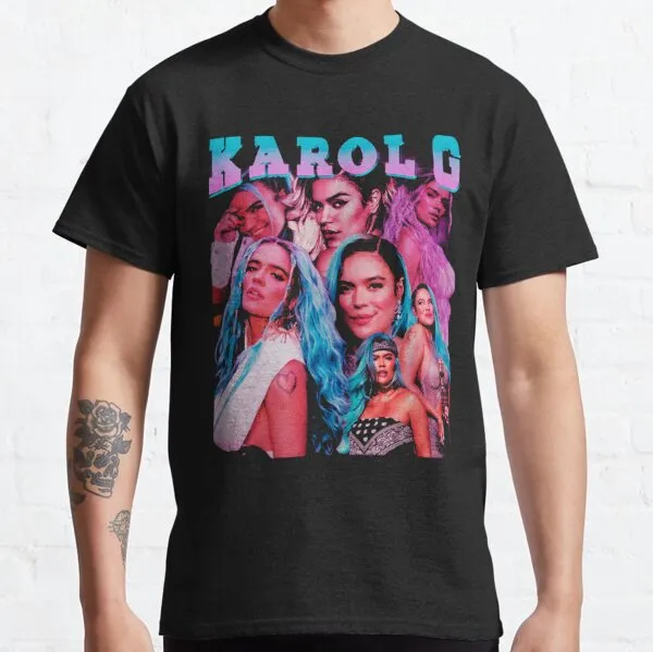 Gift Idea Karol G Bichota 2021 Gifts For Birthday Classic T-Shirt-Karol G Shirt