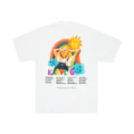 MSB Tour 2023 Rainbow White Tee back