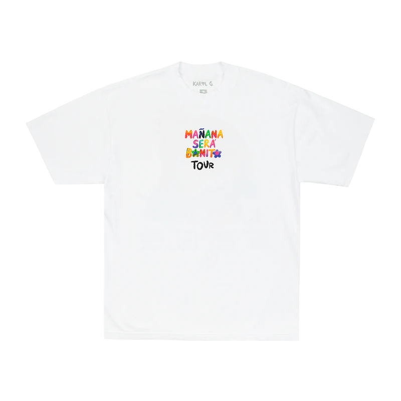 MSB Tour 2023 Rainbow White Tee