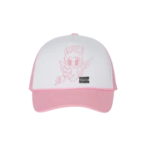 Diablo Pink/White Trucker Hat